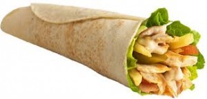 Pita Bread Wrap - Chicken