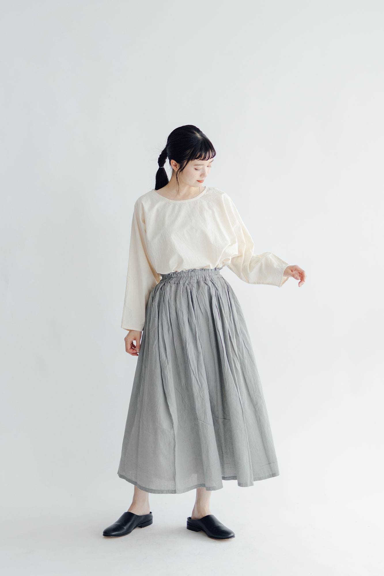ヂェン先生の日常着 ロングスカート くらすこと
