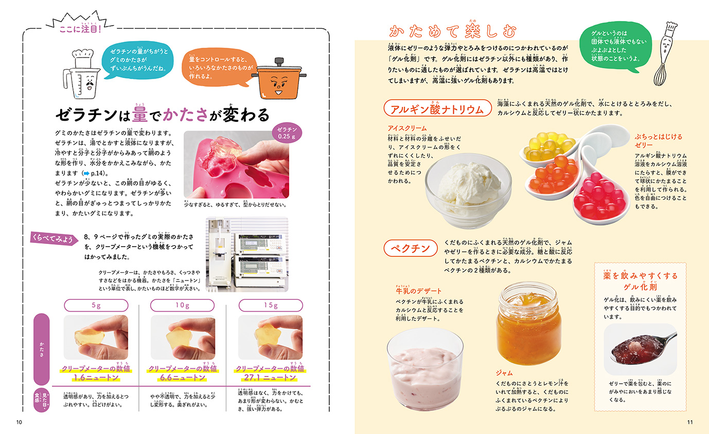 かたまる！密度のちがいでぷかぷかゼリー