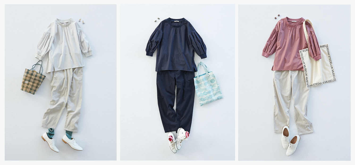 香菜子×KURASHITrips PUBLISHING / 「洗いざらしがマイルール」2WAYトップス - 北欧、暮らしの道具店 香菜子×KURASHITrips PUBLISHING / 「洗いざらしがマイルール」2WAYトップス - 北欧、暮らしの道具店