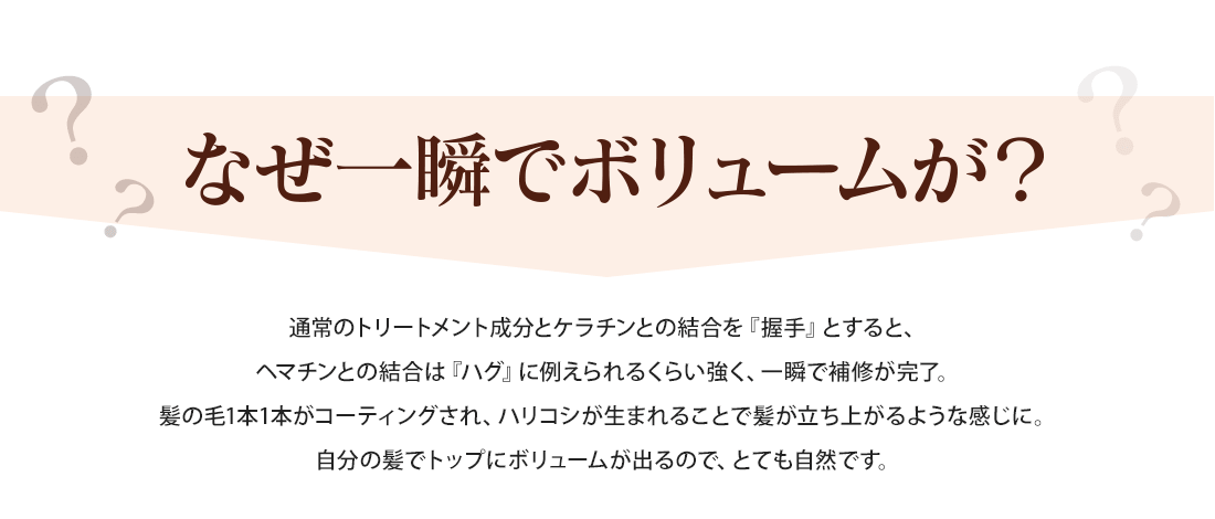 なぜ一瞬でボリュームが？