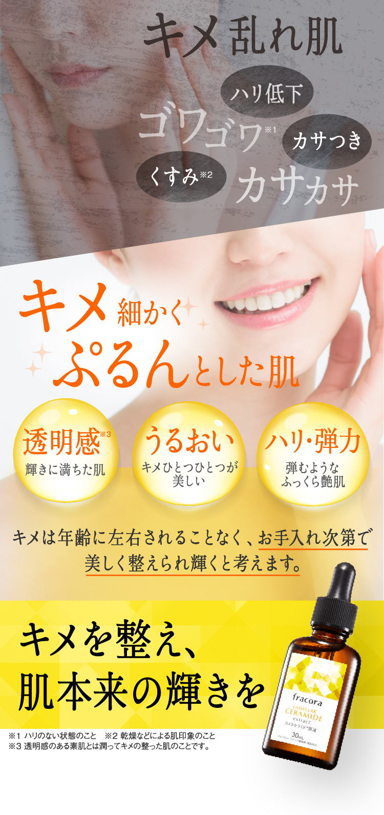 ラメラセラミド原液 フラコラ Fracora 公式サイト
