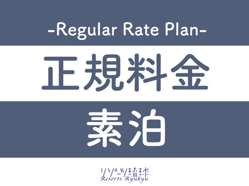 【正規料金】正規料金プラン【2名〜】（素泊）