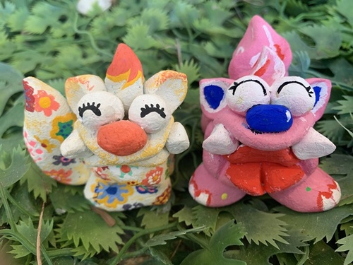 アラマハイナ コンドホテル シーサー色塗り体験 沖縄文化体験 敷地内ハナサキマルシェで 朝食付 近畿日本ツーリスト