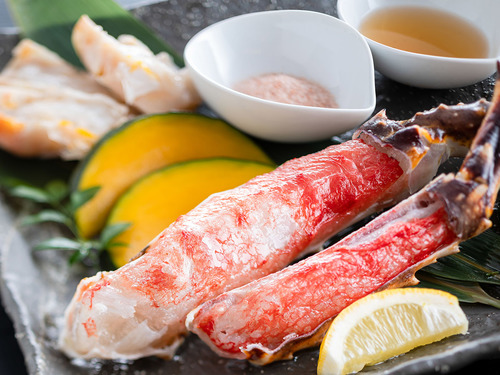 【グルメプラン】焼きタラバガニ付 1泊2食 大江戸三つ星バイキングプラン