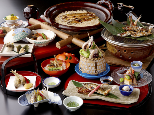 【特選料理】長良川の天然鮎づくし料理プラン