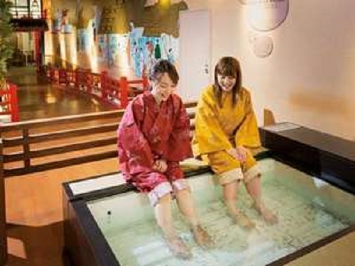 女子旅・カップルに大人気！「貸切岩盤浴」「ドクターフィッシュ」と新和食会席プラン（夕朝食付）
