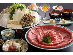 【月の棟/選べる鍋料理プラン】和牛しゃぶしゃぶ・和牛すきやき・ヤマトポーク柳生鍋