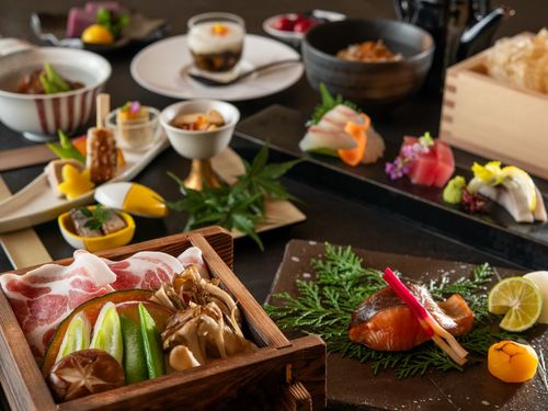 アケボノソウ香る高千穂峰で憩う◇深山会席◇個室で贅沢な癒しのひととき♪錦秋霧島美食旅＜2食付プラン＞