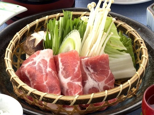 朝早い方にもおすすめ！朝食なし【一泊夕食付き】 お鍋を楽しむプラン〜黒豚しゃぶ編〜 ＝禁煙＝《子ども受け入れなし》