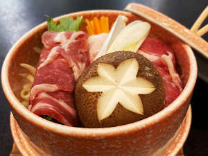 朝早い方にもおすすめ！朝食なし【一泊夕食付き】 お鍋を楽しむプラン〜黒豚セイロ蒸し編〜 ＝禁煙＝《子ども受け入れなし》