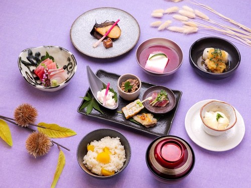 【旬の味覚】季節の懐石コースプラン（2食付き）
