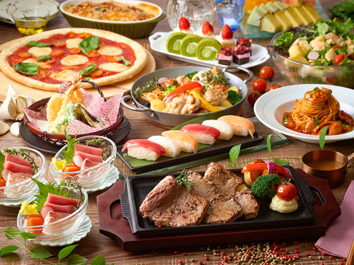 【1泊2食付】女性に人気！日本三大美肌の湯 基本バイキングプラン