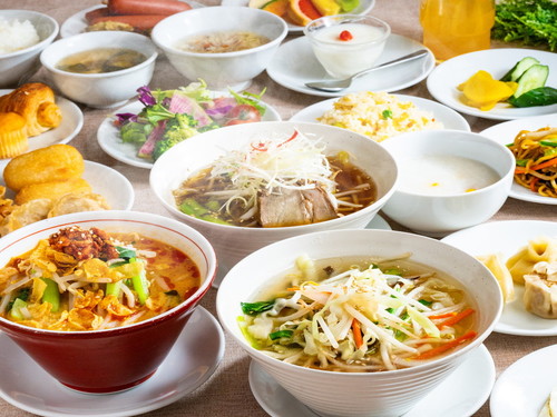 【朝食付き】■和洋中30種以上の朝食ビュッフェ付き■Wi-Fi無料