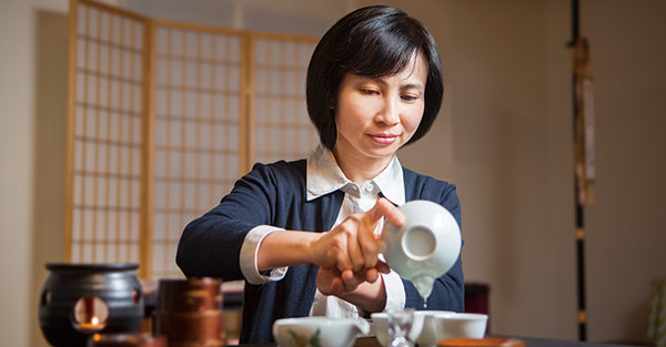 日本茶 花千鳥