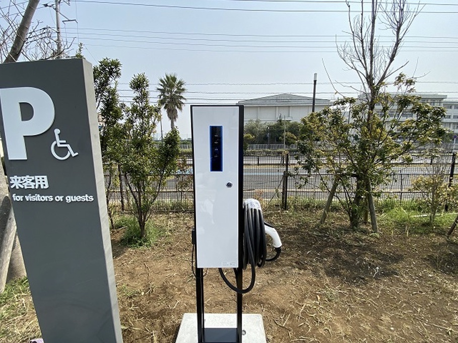 浦安D-Rocks、浦安Dパークへの電気自動車用充電設備設置のお知らせ