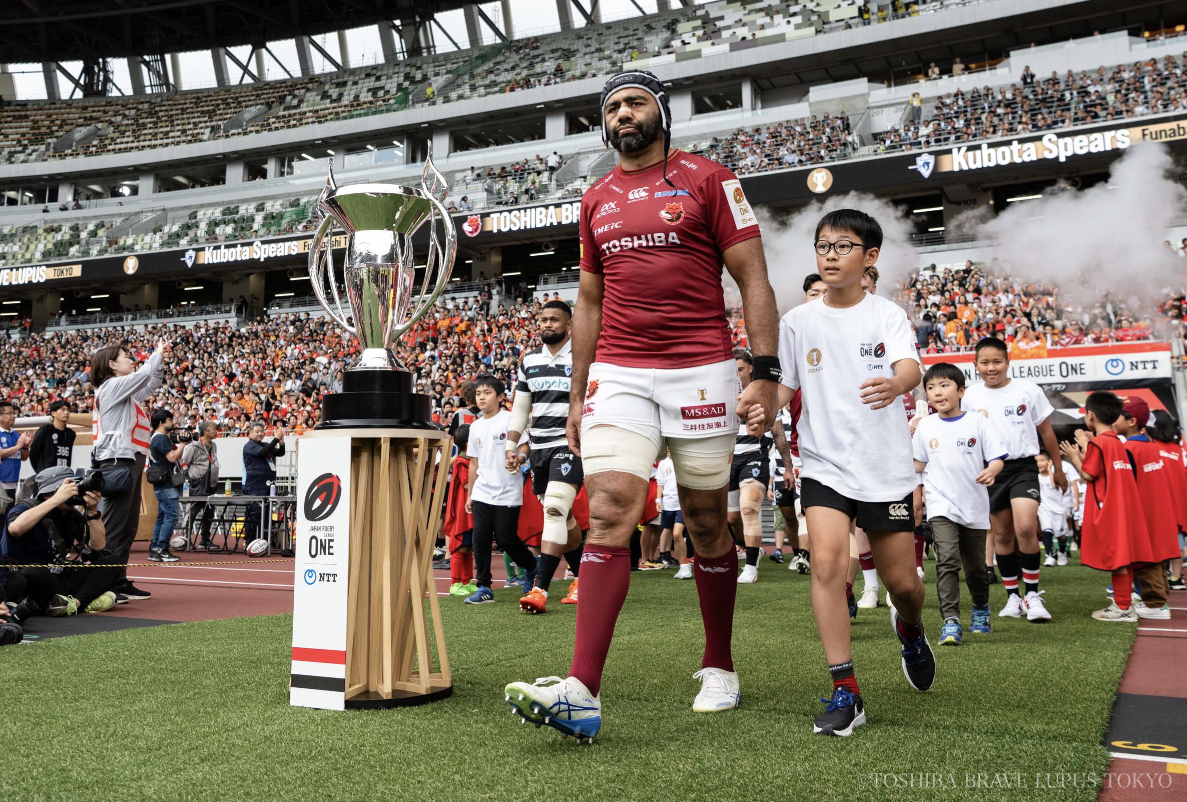 東芝ブレイヴルーパス　ラグビー NTT JAPAN RUGBY LEAGUE ONE 2023-24 プレーオフトーナメント 決勝