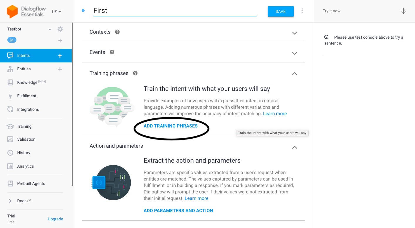 Googleの無料サービス「Dialogflow」を使ってノーコードでチャットボットを作ってみた | Ledge.ai