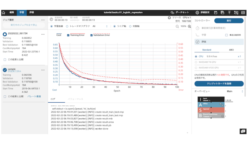 ソニーのneural Network Consoleで画像認識モデルをノーコードで作成してみた Ledge Ai