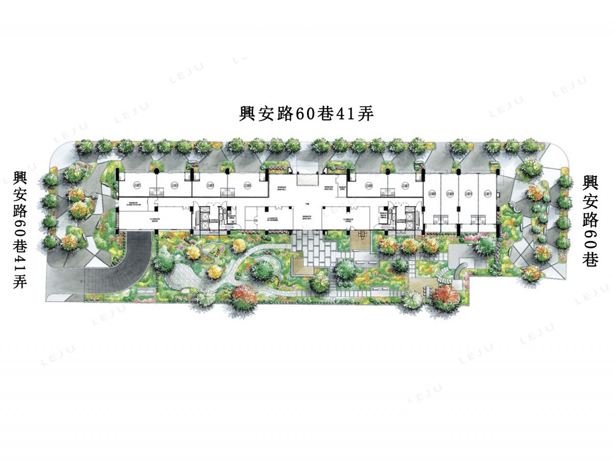 和築T1 一樓平面圖