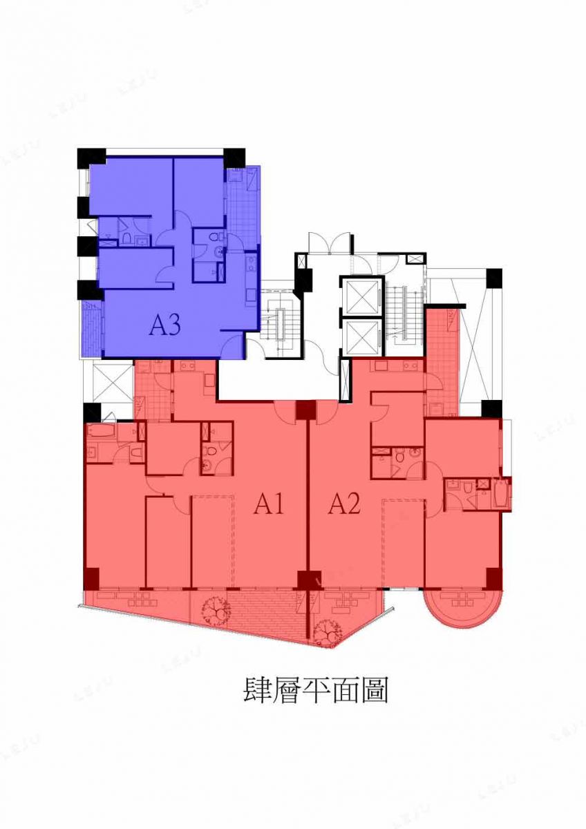 標準層平面分析