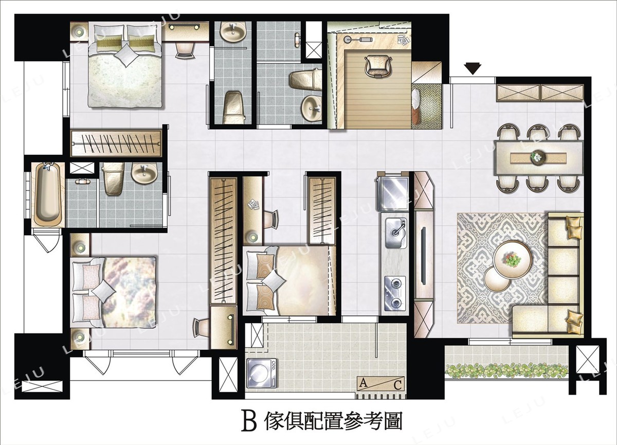 B戶家配圖