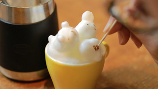 360°フォトジェニック♡「カフェ チョコッティー」インスタ映えする3Dラテアート3選