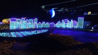 日本初!体験型イルミネーション「伊豆高原グランイルミ」の幻想空間