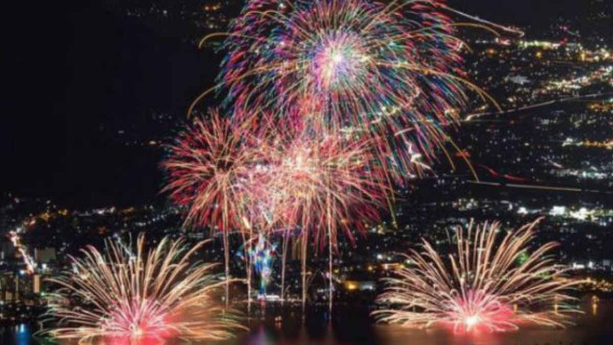 諏訪湖祭湖上花火大会