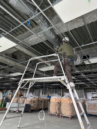 誰もが知っている大型施設の施工にたずさわれる