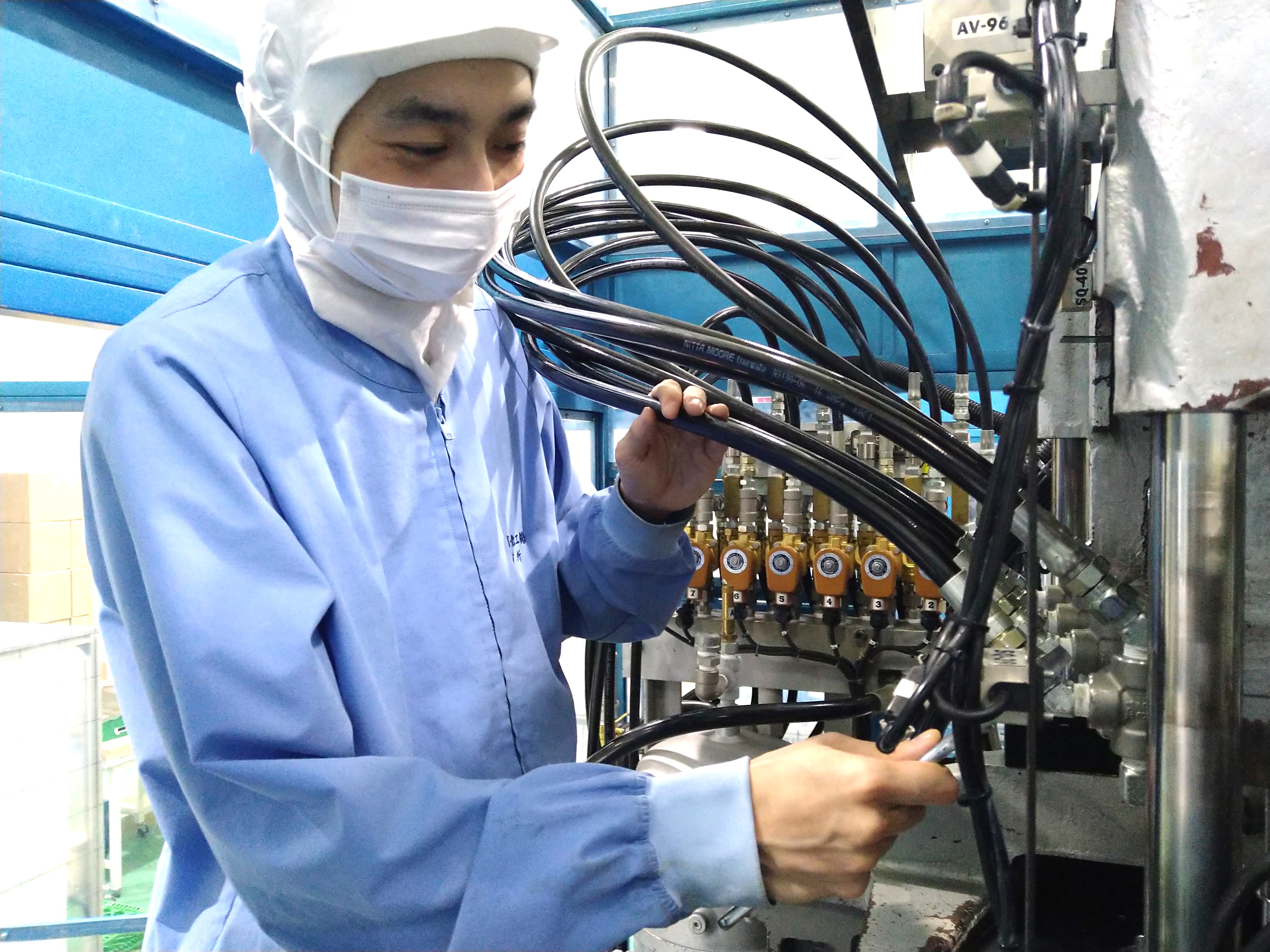 国家資格であるプラスチック成形技能士にチャレンジでき、自分の成長が実感できます！