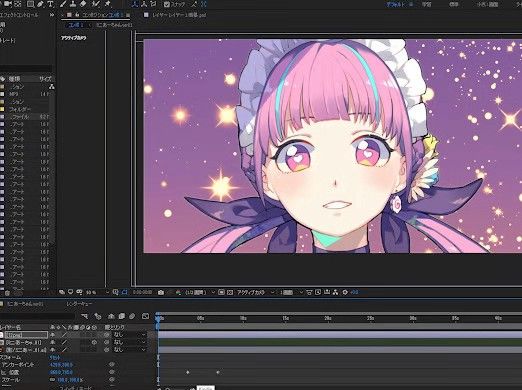 デジタルアニメーション科 在学中、プロと同じアニメの制作工程から学ぶ現場体験主義。実務に触れながら、技術の重要性を理解しアニメ作成を学ぶ
