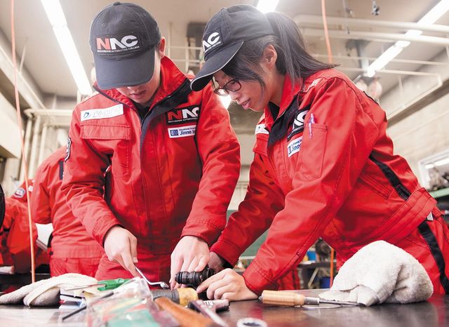 自動車工学科 道は１つじゃない！学びながら自分の未来を決められる！