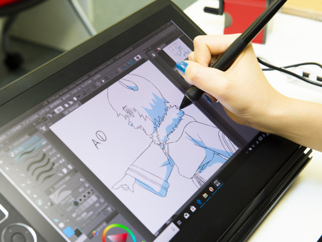全日課程 アニメーション学部 アニメーター科(2年制) アニメ制作現場が求める実力を身につけられる！