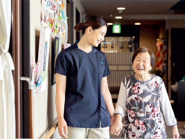 介護福祉科 心理福祉コース 利用者さまの心を知り、笑顔を引き出せる力を。