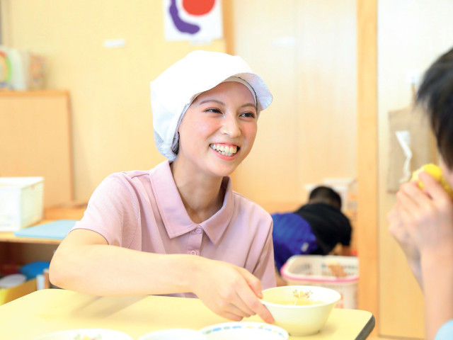 栄養士学科 こども栄養コース こどもの食管理について学ぶ