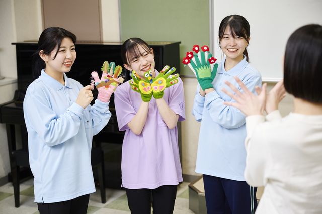 保育学科 学生自身の“心の育ち”を見守り、人間的な成長をサポート