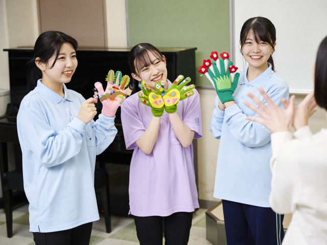 保育学科 学生自身の“心の育ち”を見守り、人間的な成長をサポート