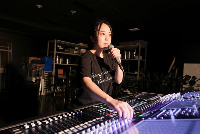 音楽芸能スタッフ科Ⅱ部 テクニカルスタッフコース 確かな技術を身につけてより専門性の高いコースを目指す