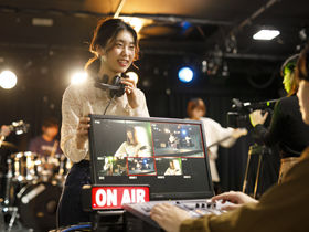 映像音響学科 プロ仕様の設備が充実。エンタテインメントを支える、音と映像と照明の専門家。