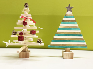 卓上の木製ツリーを作ろう【冬の特別オープンキャンパス】の画像