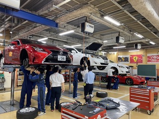 体験実習＜クルマやバイクの楽しい実習でTAUSを知りたい！＞の画像