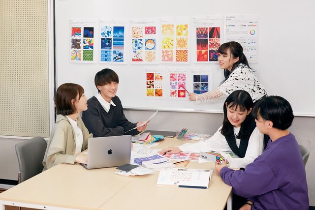 グラフィックデザイン科 基礎スキルからデザイン力まで、短期間で習得できる実践的なカリキュラム。