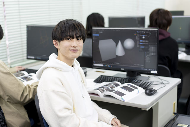 大学併修学科 ゲーム専攻 企画、制作、販促などトータルな実務を想定したカリキュラムで実践的な技術を習得