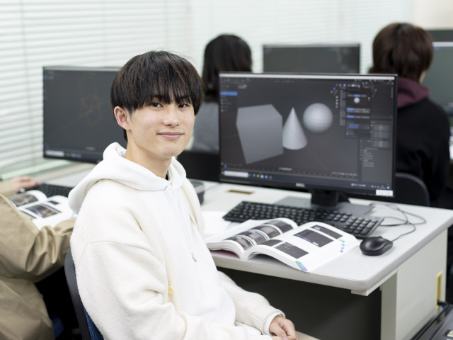 大学併修学科 ゲーム専攻 企画、制作、販促などトータルな実務を想定したカリキュラムで実践的な技術を習得