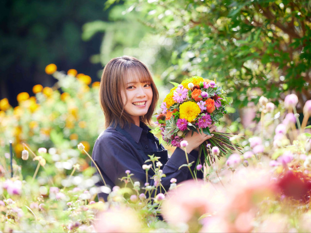 植物管理科 自然の中で花をトータルに学べる千葉県唯一の花の専門学校でフローリストになる！