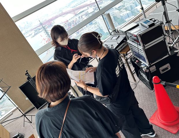 音楽芸能スタッフ科Ⅱ部 イベント制作/マネジメントスタッフコース イベント制作専攻（2年次より専攻） 自分自身の手で最高のイベントを創造しよう！