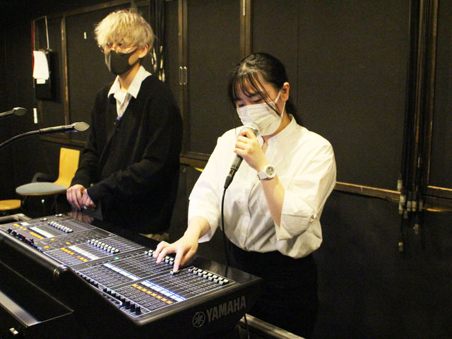 音楽芸能スタッフ科Ⅱ部 テクニカルスタッフコース PA専攻（2年次より専攻） 音のプロフェッショナル、PAエンジニアを目指す！