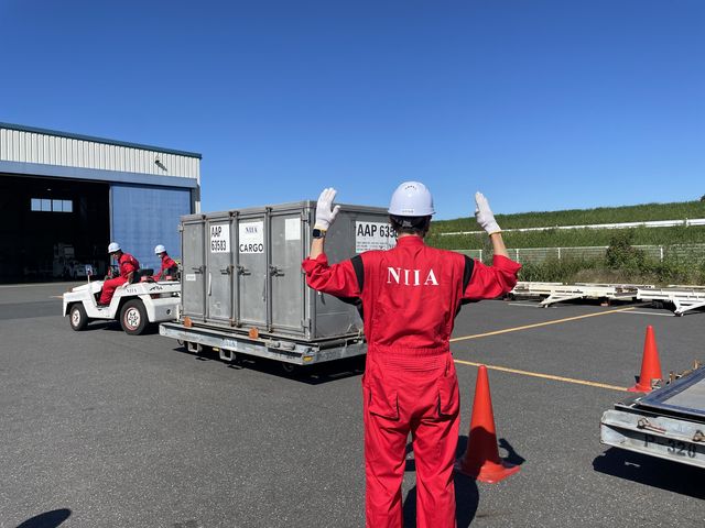 グランドサポート学科 「グランドハンドリングをやりたい・航空物流界で活躍したい！」を叶えます