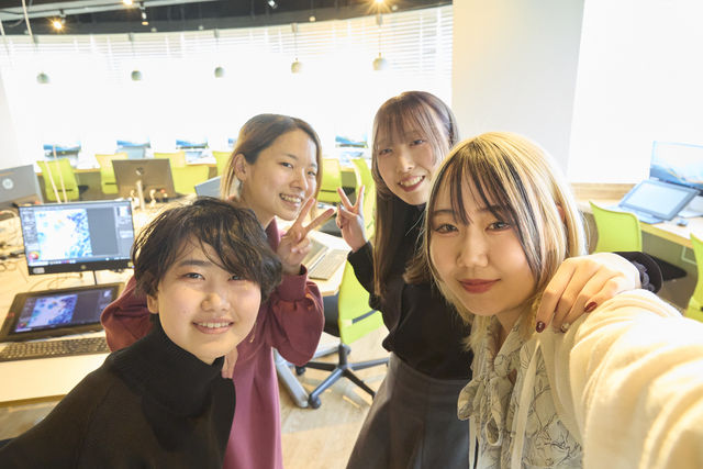 メディアアート学科【2年課程】 仕事を想定した実践的なカリキュラムで、専門分野のスペシャリストを養成！